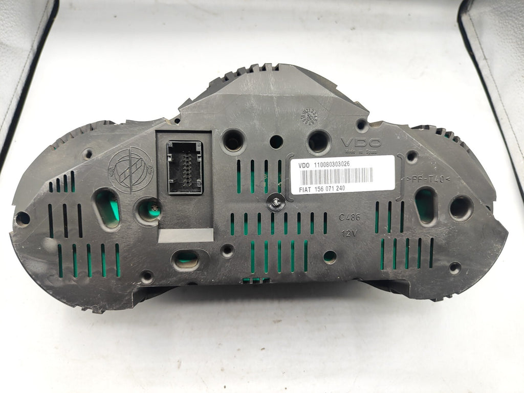 Alfa Romeo 147 1.9JTD 8V 2007 Diesel LHD Speedometer 156071240