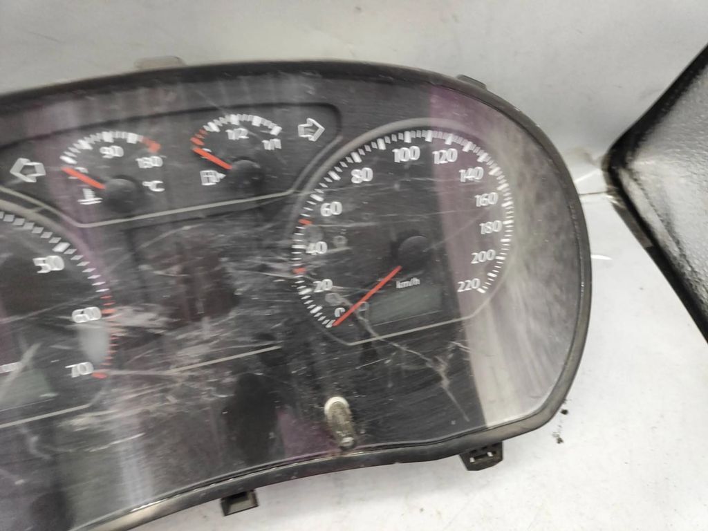 Volkswagen Polo IV 9N3 2007 speedometer instrument cluster 6Q0920803E 