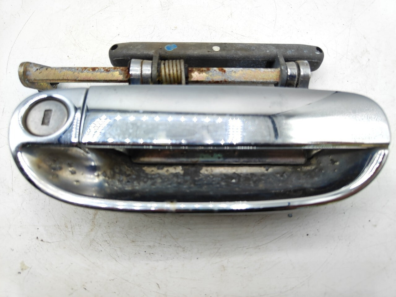 Alfa Romeo 166 2.4JTD 110kW 10V 2002 LHD Front Right Door Chrome Handle