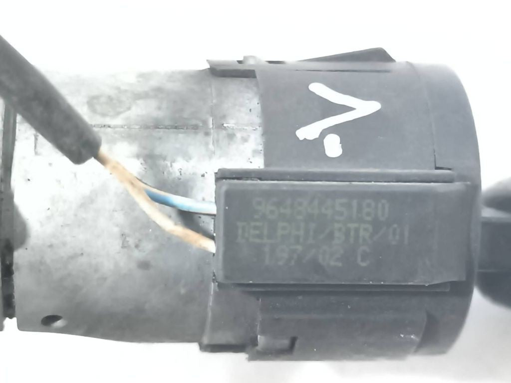 Citroen C5 2003 Ignition barrel lock with key set 9648445180 