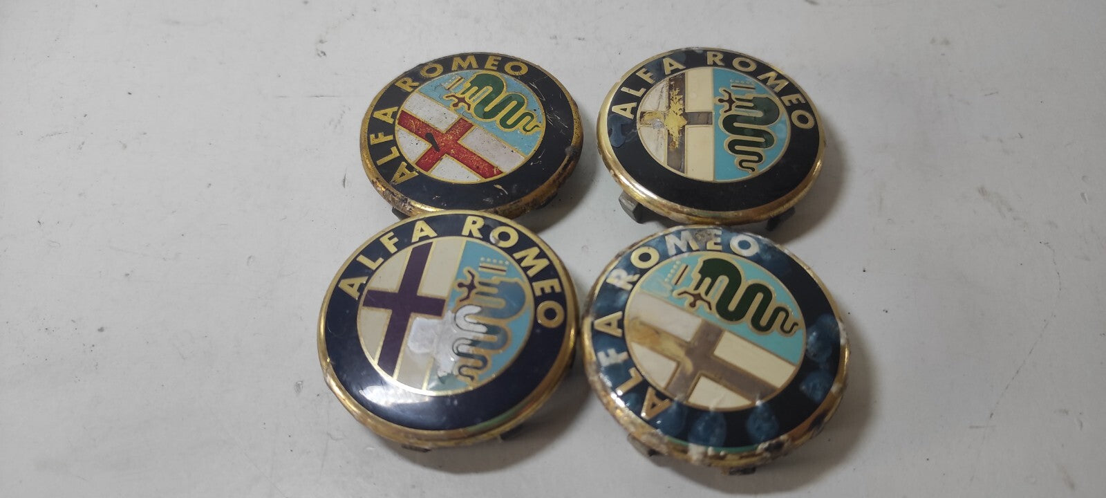 Alfa Romeo 156 1.9JTD Diesel 2005 Alloy Wheels Center Cap Set