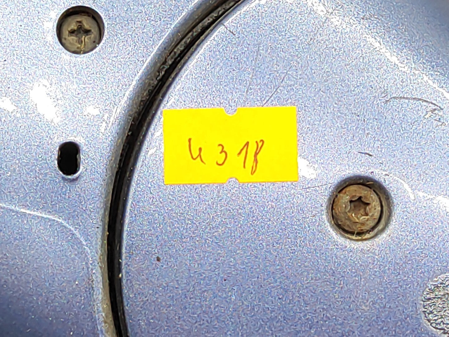 Alfa Romeo 166 2.0TS 2002 LHD Front Left Side Mirror Blue E30154382