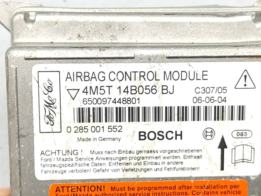 Ford Focus 1.6 2007 Safety Control Unit ECU Module 4M5T14B056BJ