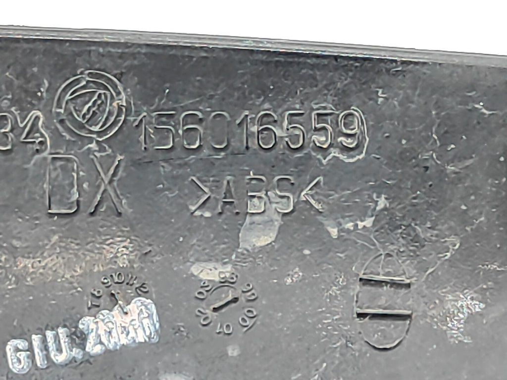 Alfa Romeo 166 2000 Front Right Upper Grill 156016559 BLACK