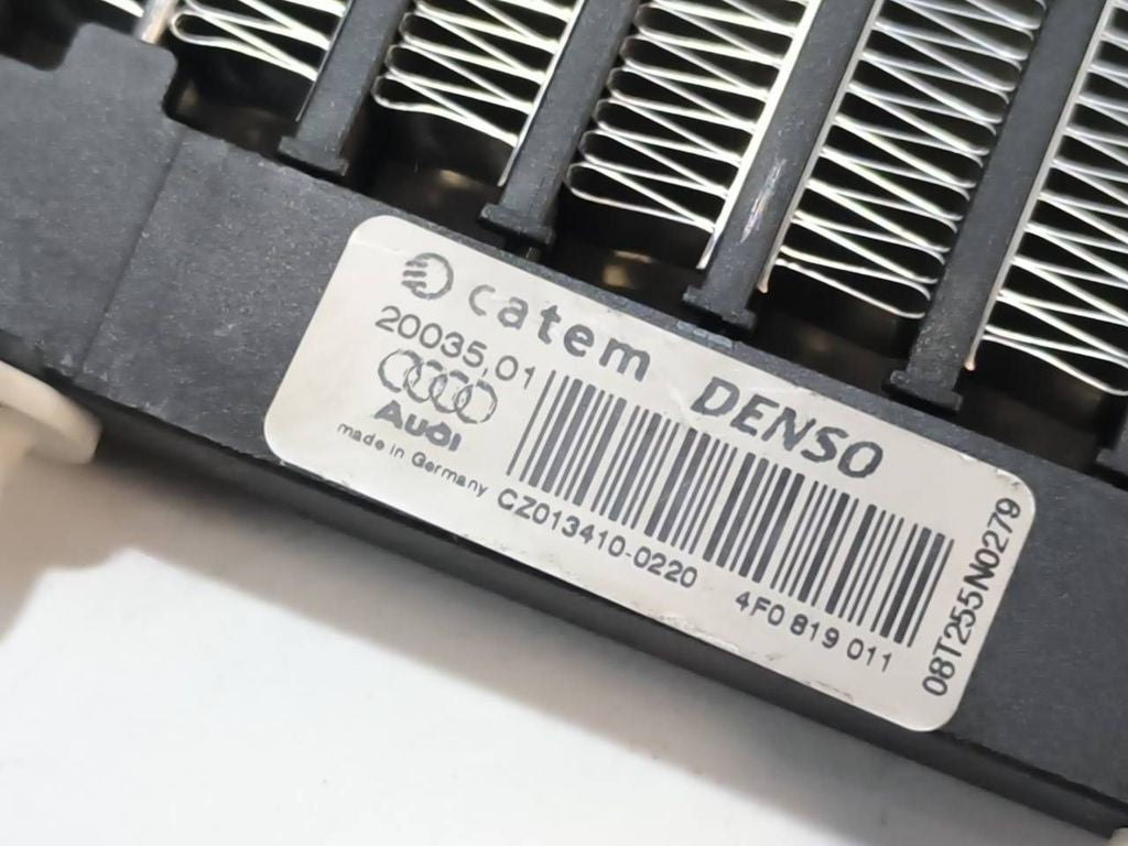 Audi A6 S6 C6 4F 2008 Electric heater matrix element 4F0819011 