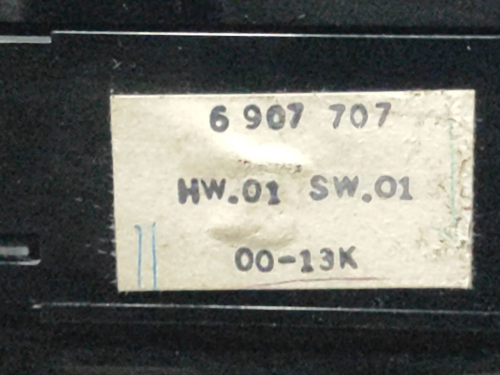 BMW 3 E46 320D 2004 Seat heating switch button 6907707 