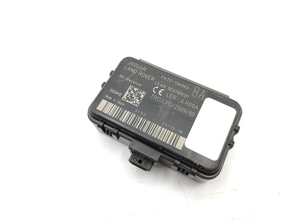 Jaguar XF 2017 Remote Receiver Control Unit Module FK7215K602BA 5E0760C07