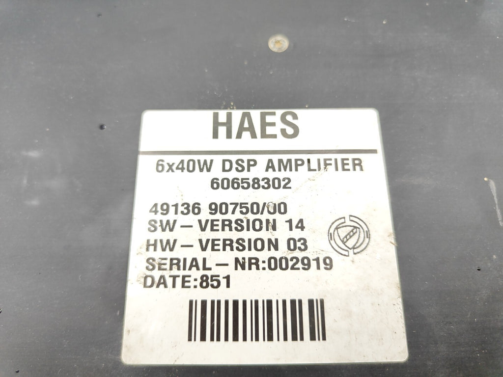 Alfa Romeo 166 2.4JTD 100kW 2002 DSP Audio Amplifier 60658302