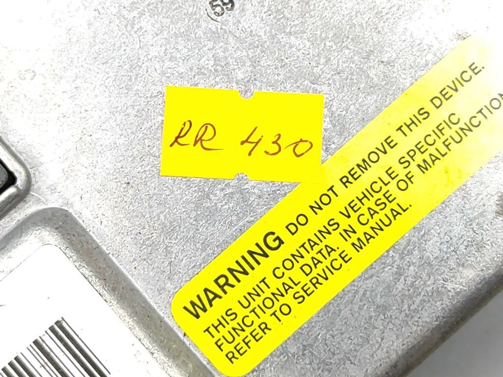 Volvo S60 2002 Safety Control unit module ECU 0285001254 