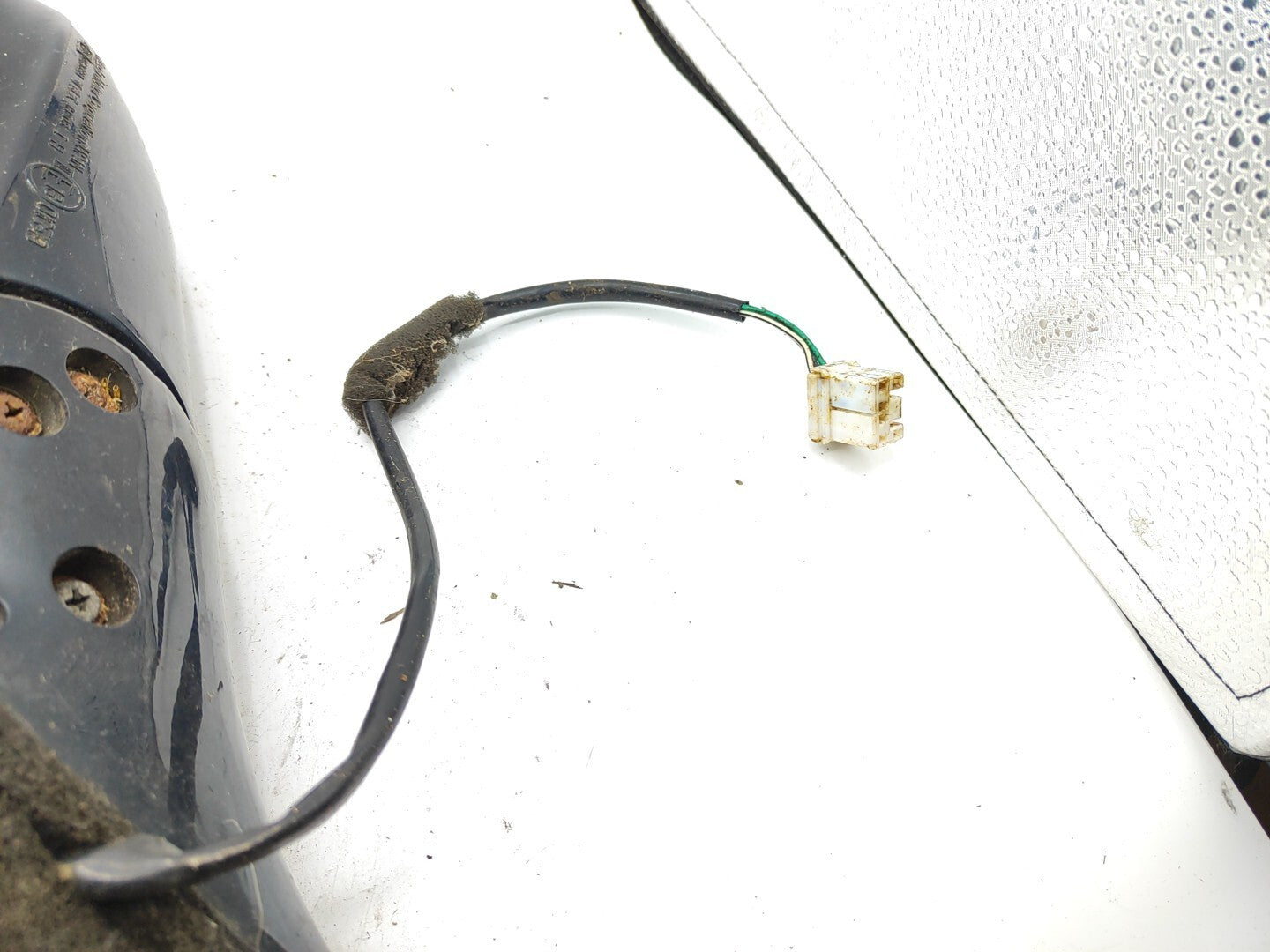 Mazda 626 1.8i 1999 LHD Front Right Side Electric Mirror BLUE E13010519