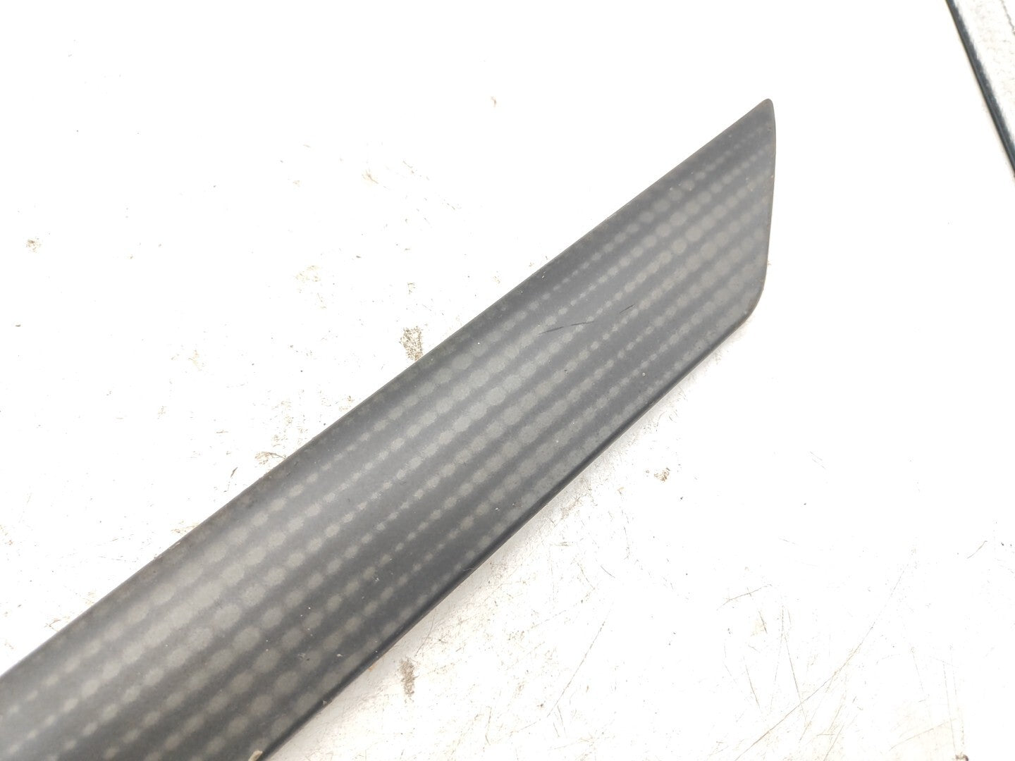 BMW 3 Series E46 1999 LHD Front Left Door Card Stripe Trim Carbon 8213993