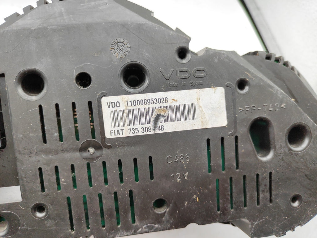 Alfa Romeo 147 1.6 TS 88kW Petrol 2002 LHD Speedometer Cluster 735308748