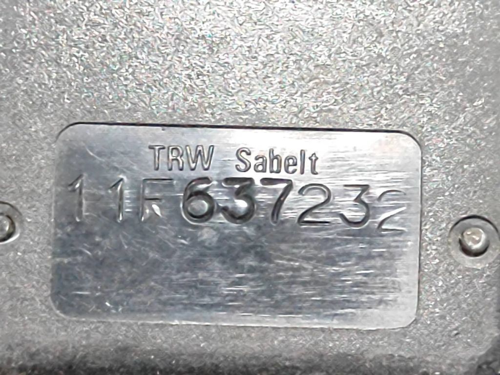 Alfa Romeo 155 1.8TS 103kW Petrol 1994 Rear Middle belt buckle 11F637232 