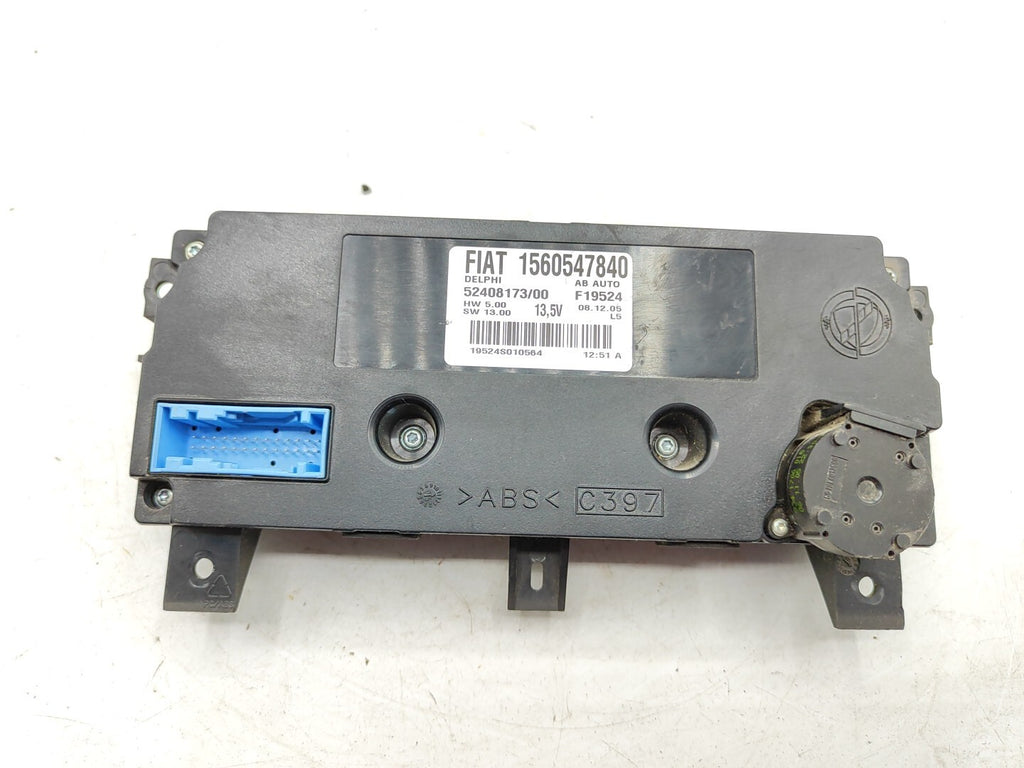 Alfa Romeo 159 2007 AC Climate Control Unit Switch Assembly 1560547840