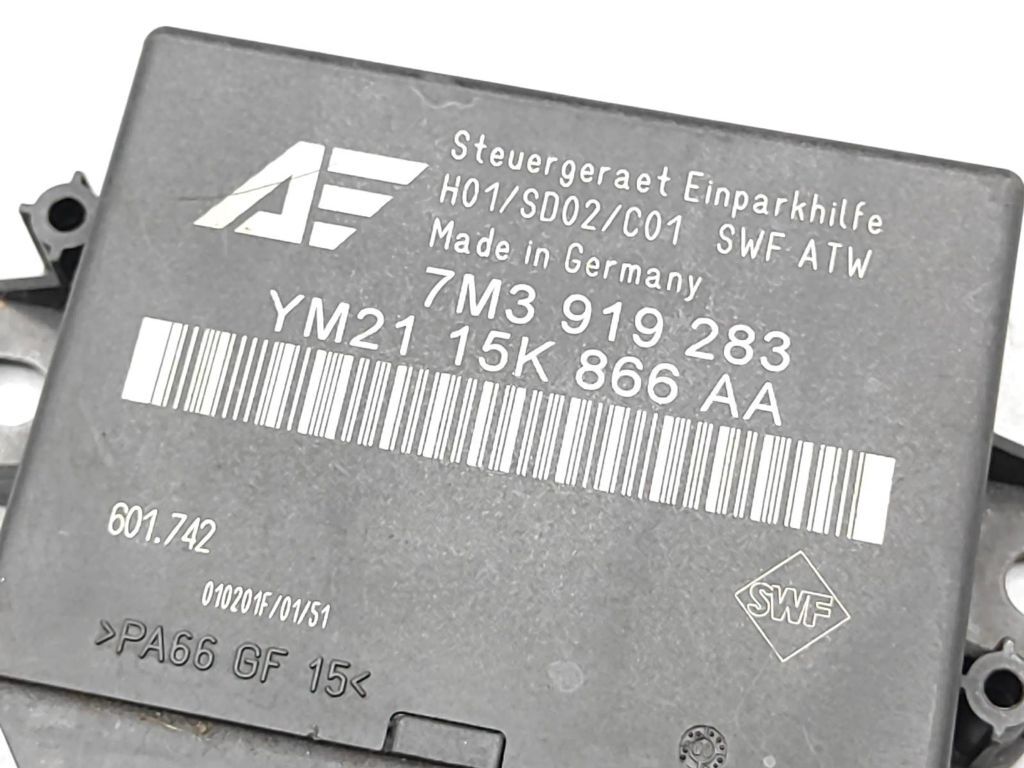 Ford Galaxy 2001 Parking PDC control unit module YM2115K866AA 
