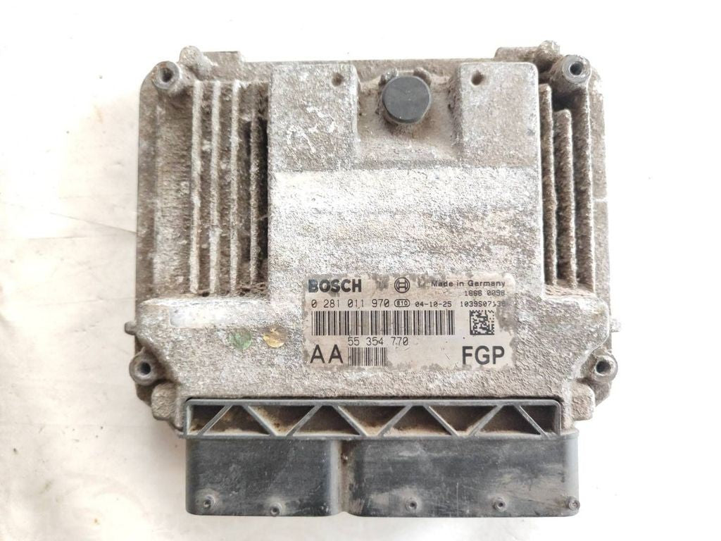 Saab 9-3 Ver1 1.9D 88kW 2005 Engine control unit module ECU 0281011970 