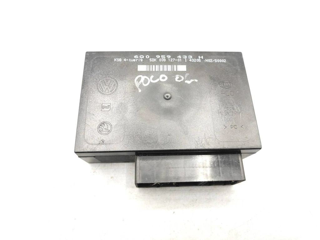 Volkswagen Polo 2003 Comfort convenience body control module 6Q0959433H 