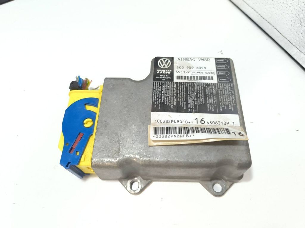Volkswagen PASSAT B6 2007 Safety Control unit module 3C0909605N 