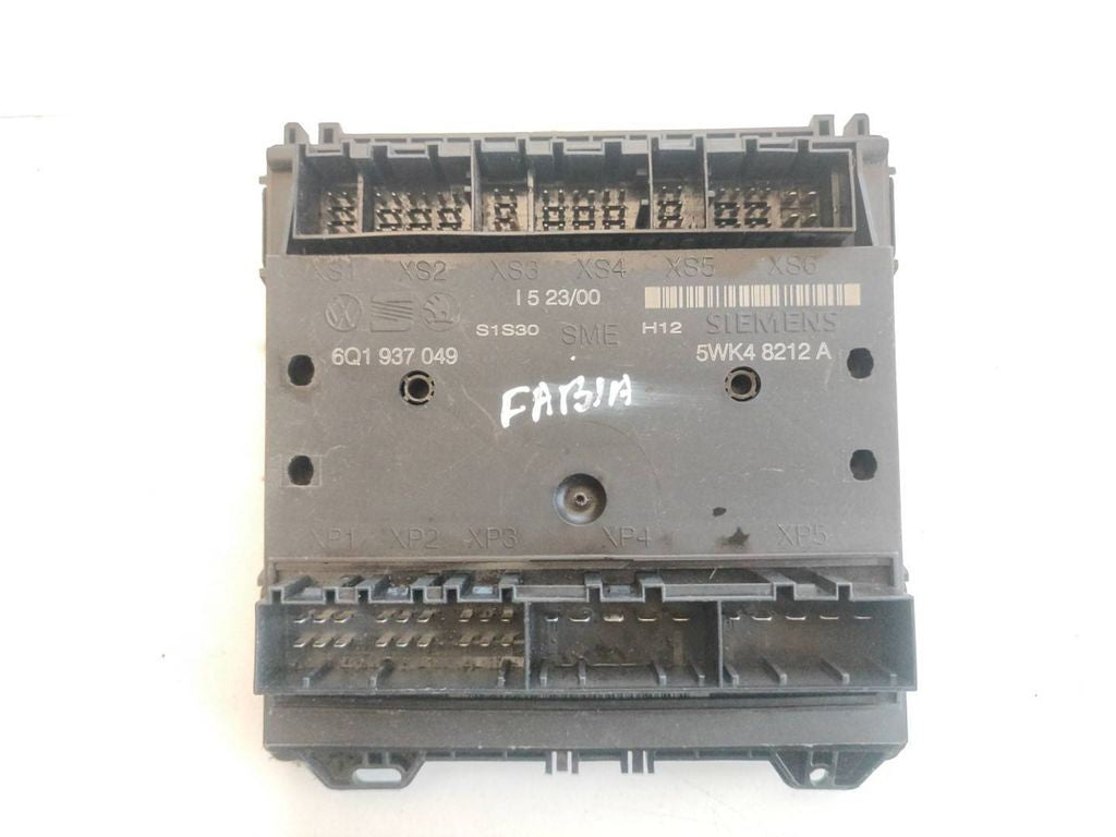 Skoda Fabia Mk1 (6Y) 2004 Comfort convenience body module 6Q1937049 5WK48212A