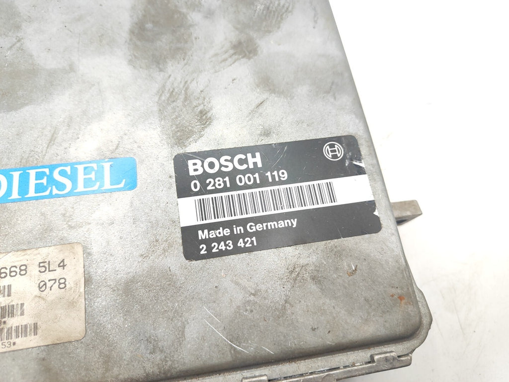BMW 5 Series E34 2.5TDS Engine Control Unit Module ECU 0281001119 2243421