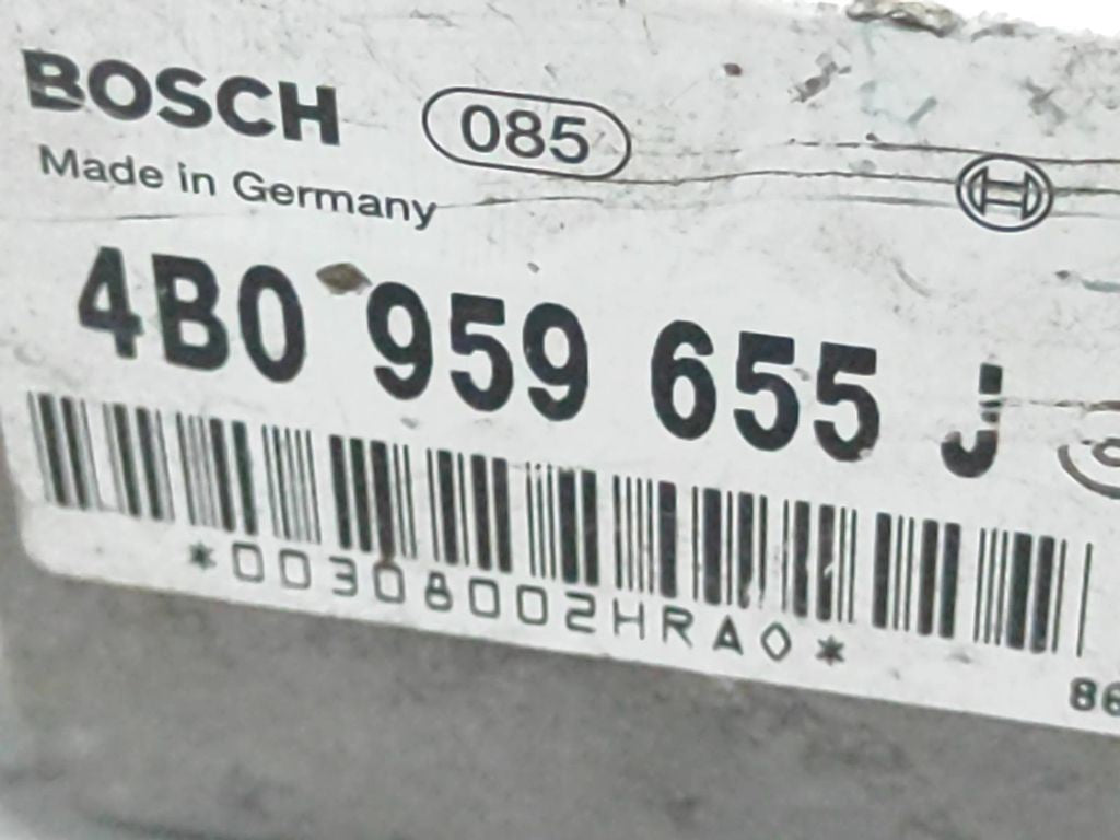 Audi A6 S6 C5 4B 1999 Control unit module 4B0959655J ISU989
