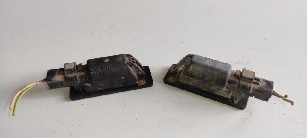 Peugeot 607 3.0i V6 Petrol 2001 Rear Number Plate Light Set 9635678580