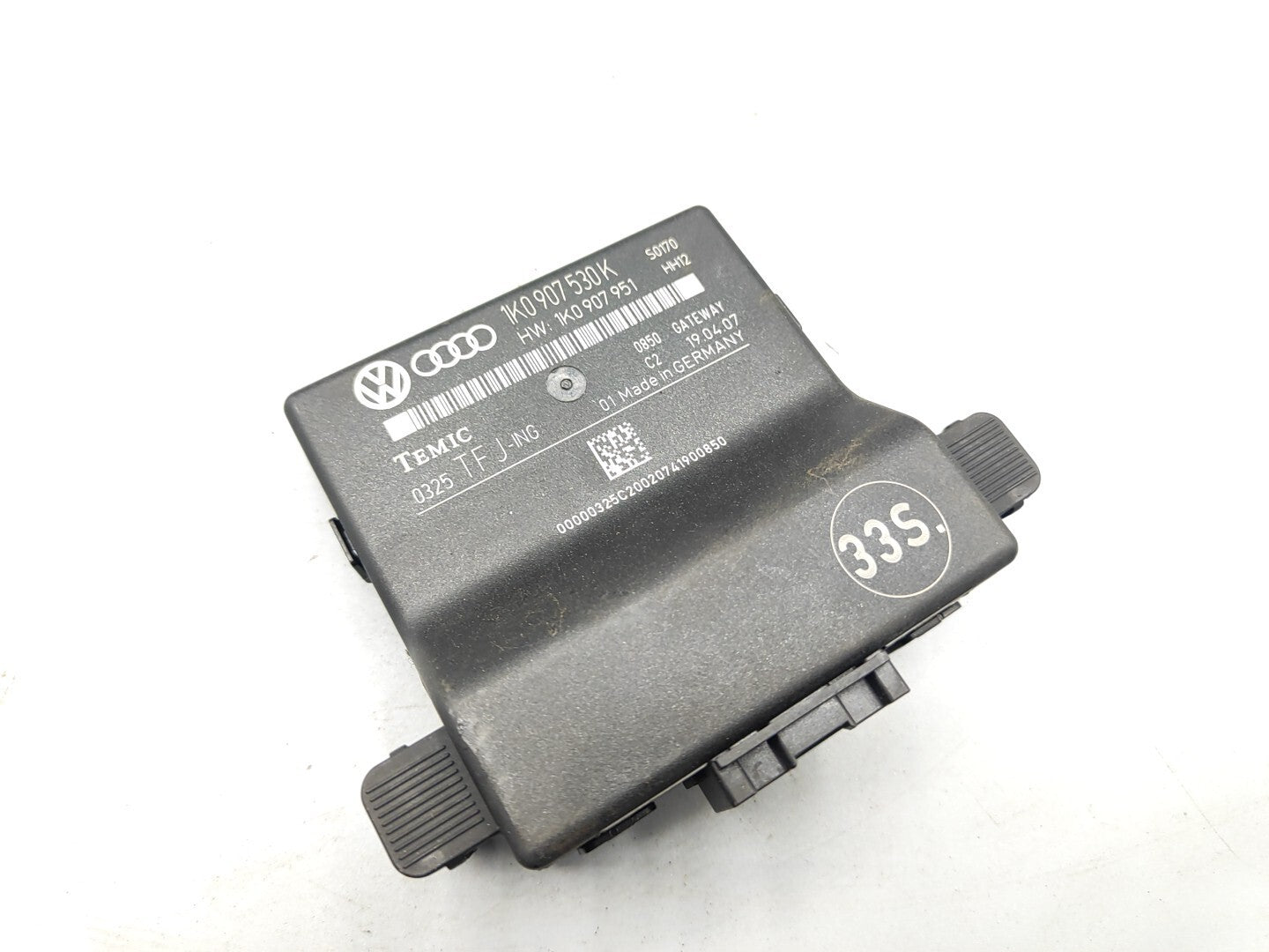 Audi TT 8J2 Gateway Control Unit Module ECU 1K0907530K