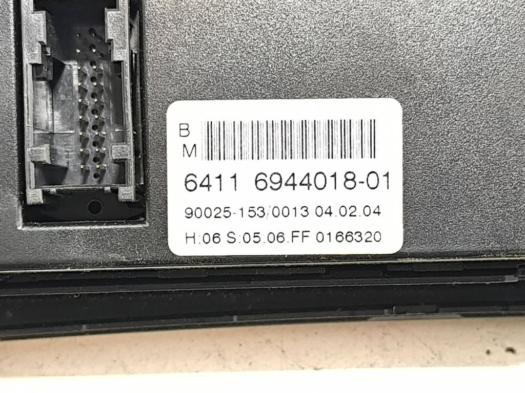 BMW 5 E60 E61 2005 Climate control unit module 6944018 