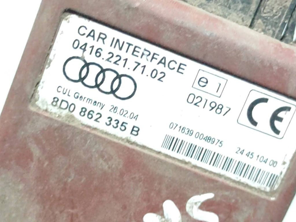 Volkswagen PASSAT B5.5 2001 Phone control unit module 8D0862335B 