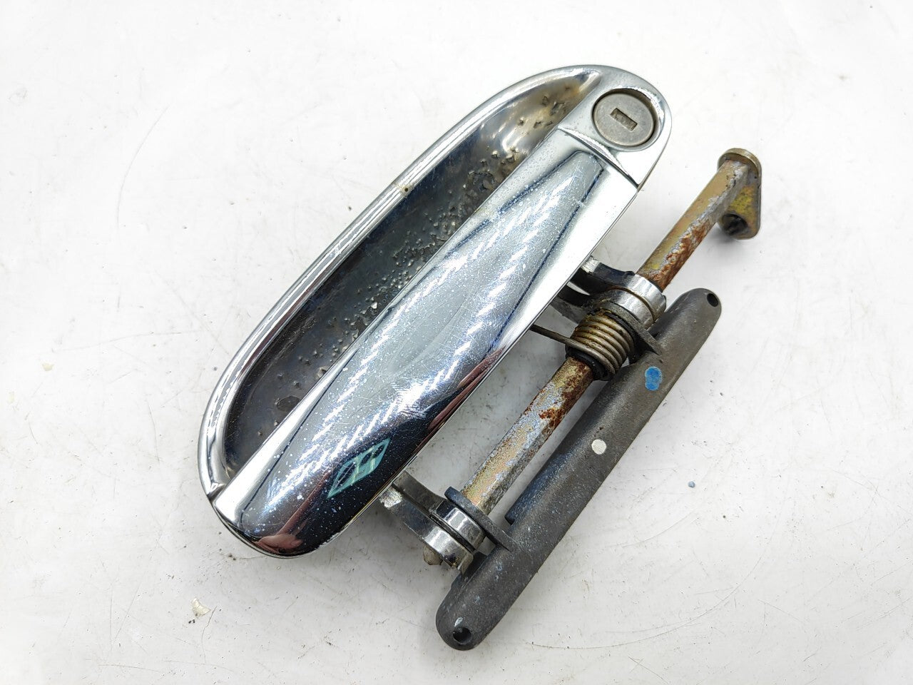 Alfa Romeo 166 2.4JTD 110kW 10V 2002 LHD Front Right Door Chrome Handle