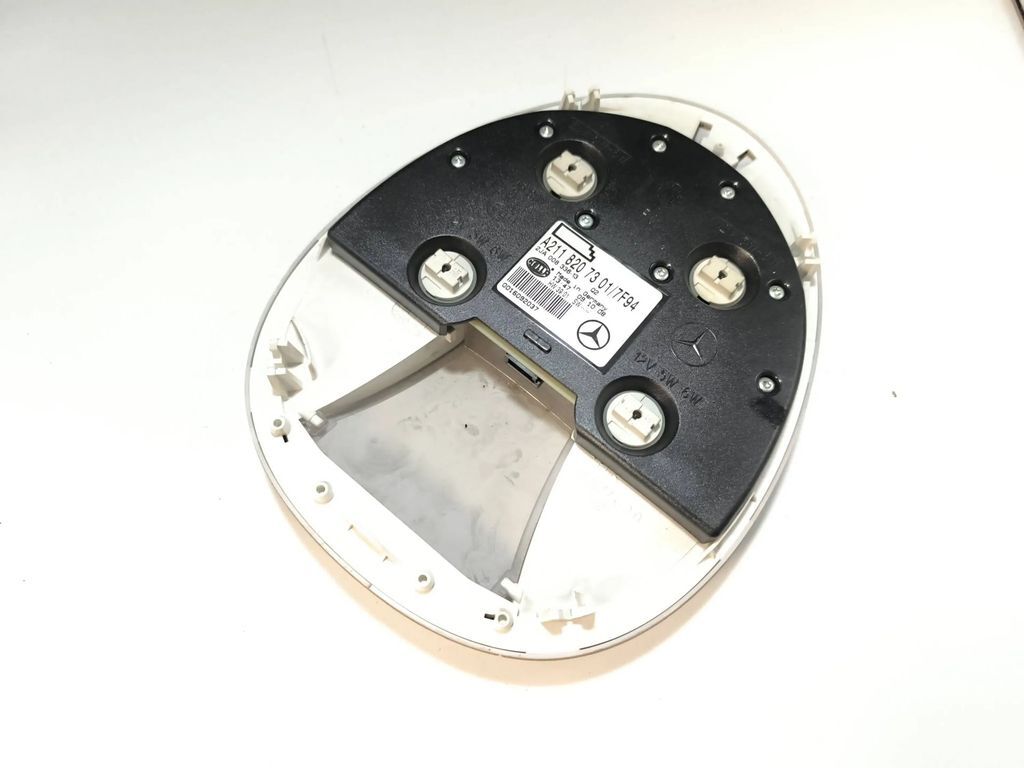 Mercedes-Benz E W211 2003 rear seat reading dome light A2118207301 