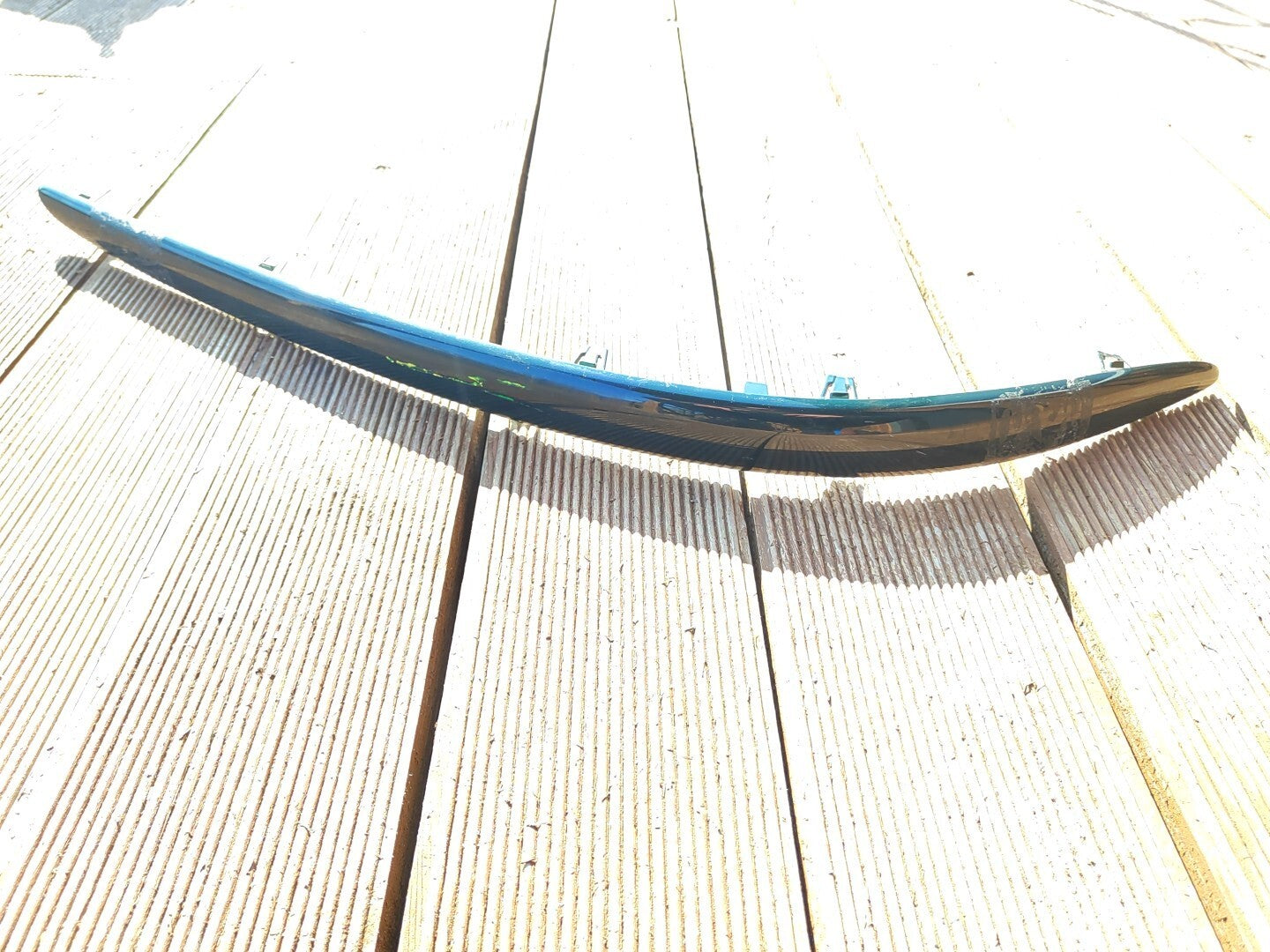 Jaguar X Type 2.0D Rear Left Side Bumper Molding Stripe 4X43N17C773D GREEN