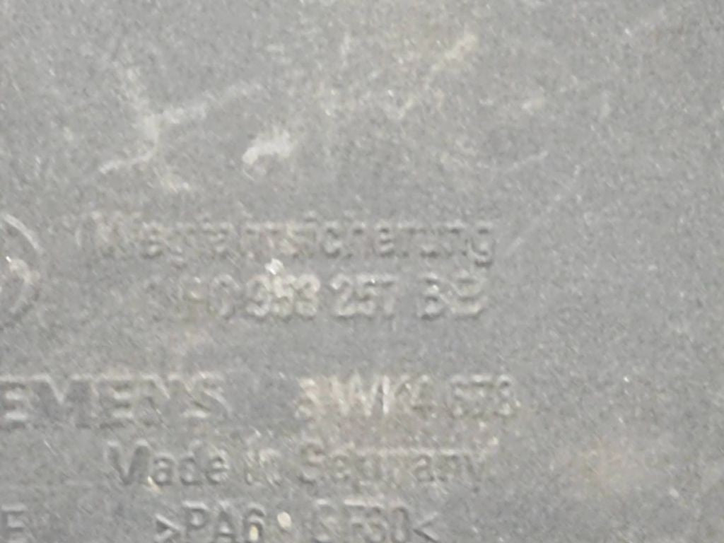 Volkswagen Golf III 1995 Immobilizer control unit module 1H0953257B 