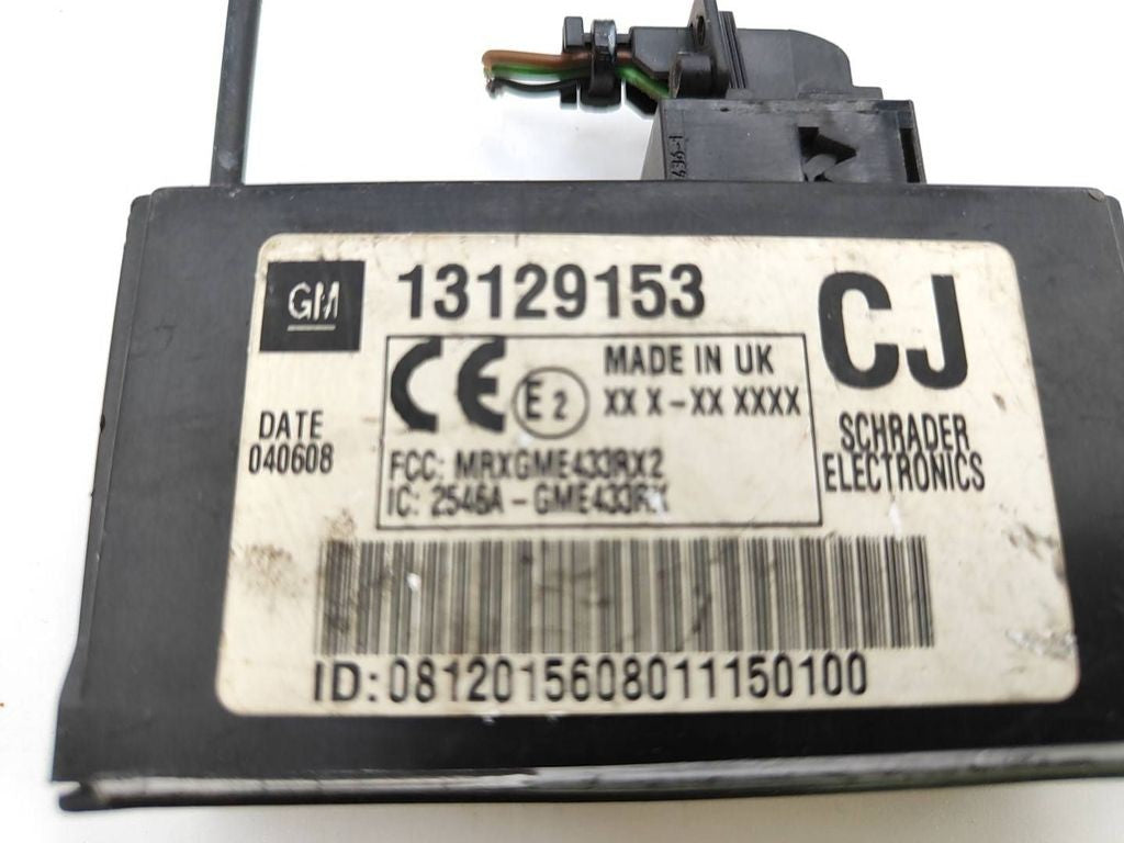 Opel Zafira B 2006 control units module 13129153 