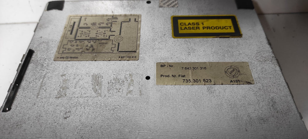 Alfa Romeo 147 1.9JTD 110kW 2004 Interior Radio CD Player Unit 735301823