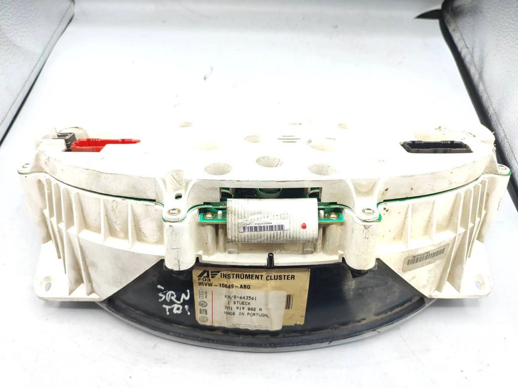 Ford Galaxy 1998 Diesel speedometer instrument cluster 7M1919882A 