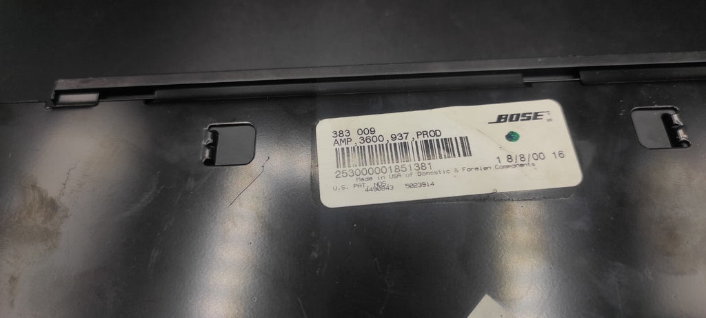 Alfa Romeo 147 2.0 Twinspark 2002 BOSE Sound System Amplifier 383009 AMP3600937