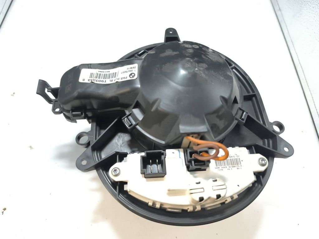 BMW 1 F20 F21 2014 RHD Heater blower fan motor T903543 