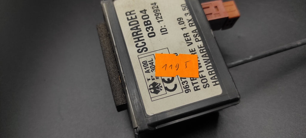 Peugeot 607 3.0 V6 2002 Door Central Locking Relay Module 9637407580