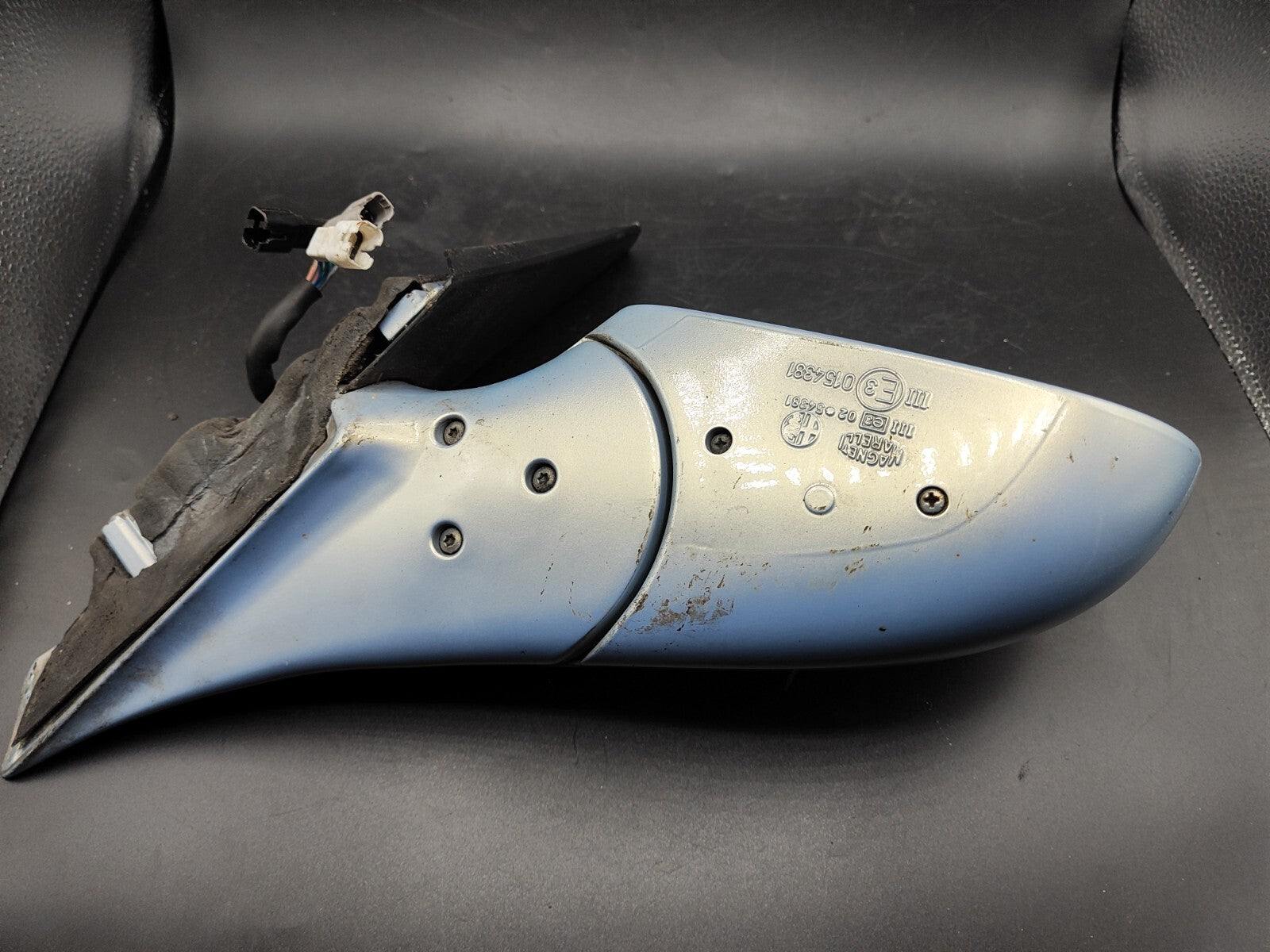 Alfa Romeo 166 2.4JTD 110kW 2002 LHD Front Right Side Mirror BLUE E30154381