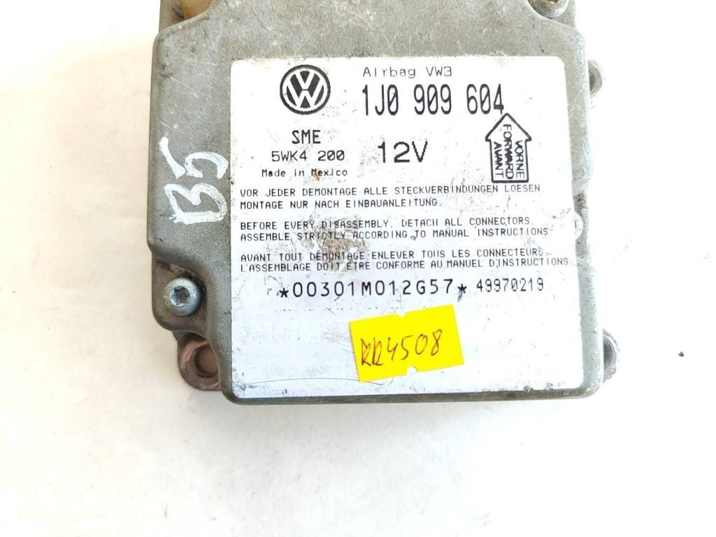 Volkswagen VW PASSAT B5 1996 Safety Control unit module 1J0909604 