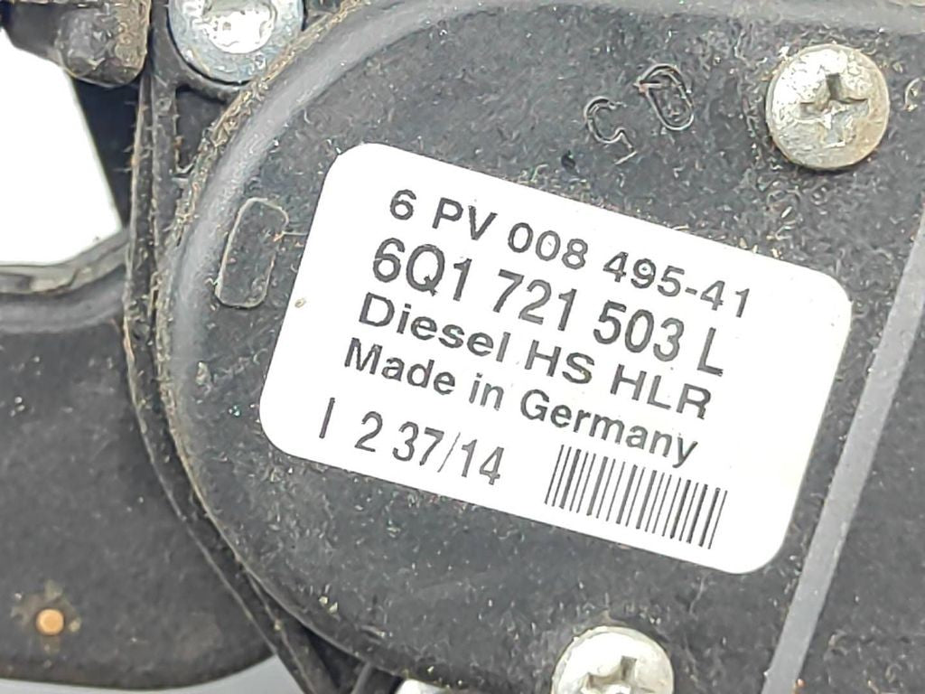 Volkswagen Golf IV 2001 accelerator throttle pedal 6Q1721503L 