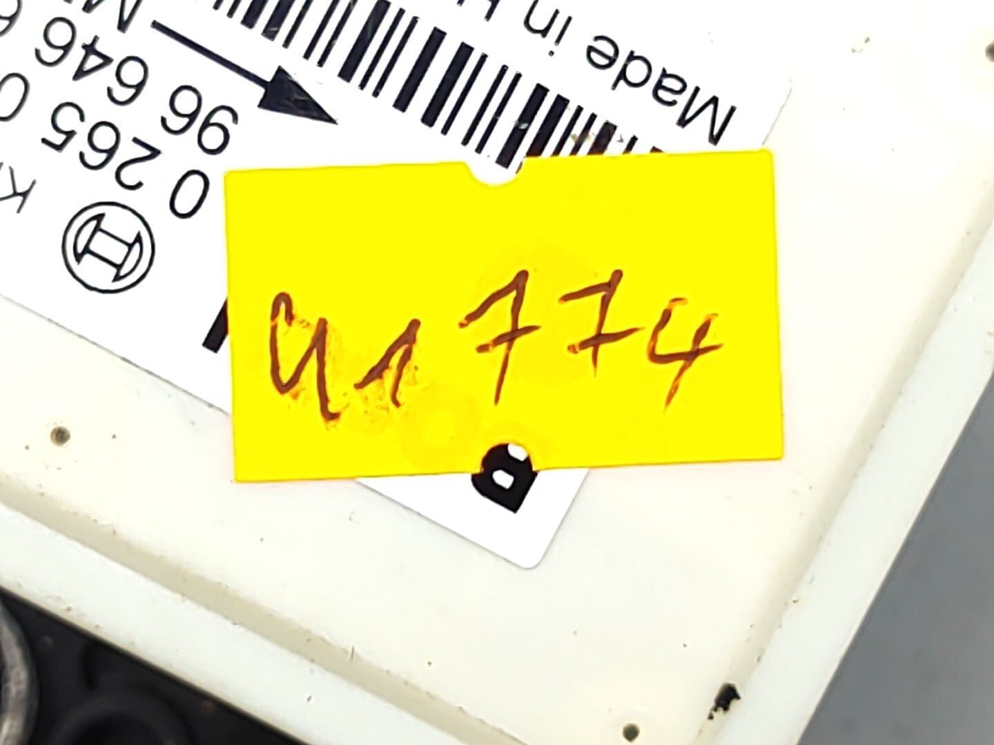 Peugeot 508 2.0HDI 2012 ESP Yaw Rate Sensor 9664661580