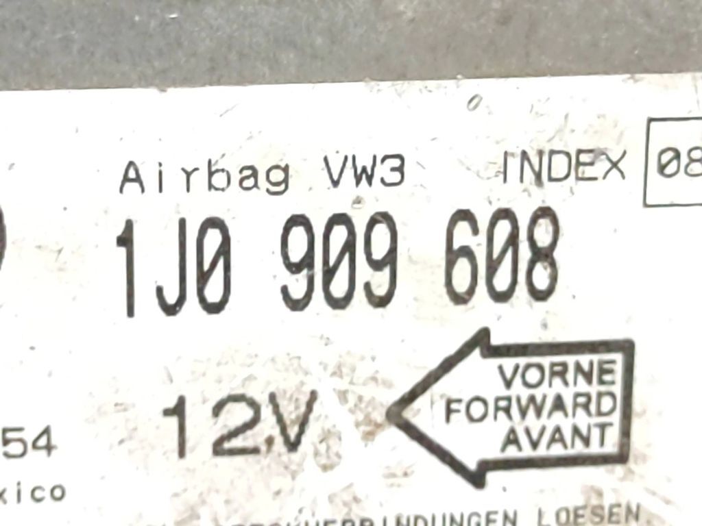 Volkswagen Golf IV 1999 Safety Control unit module 1J0909608 