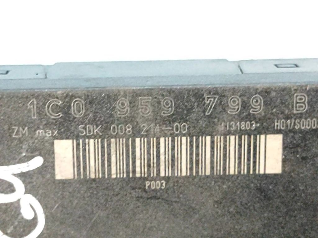 Volkswagen PASSAT B5 2000 Comfort convenience body module 1C0959799B 