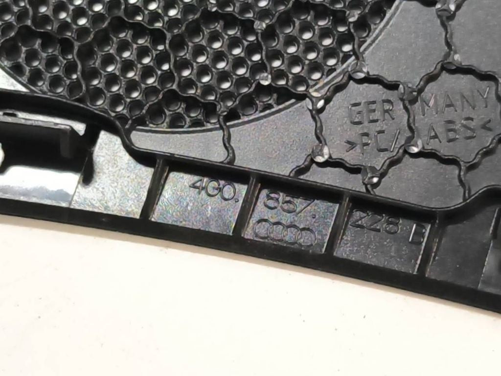 Audi A6 S6 C7 4G 2013 Right Side speaker trim cover 4G0857228B 