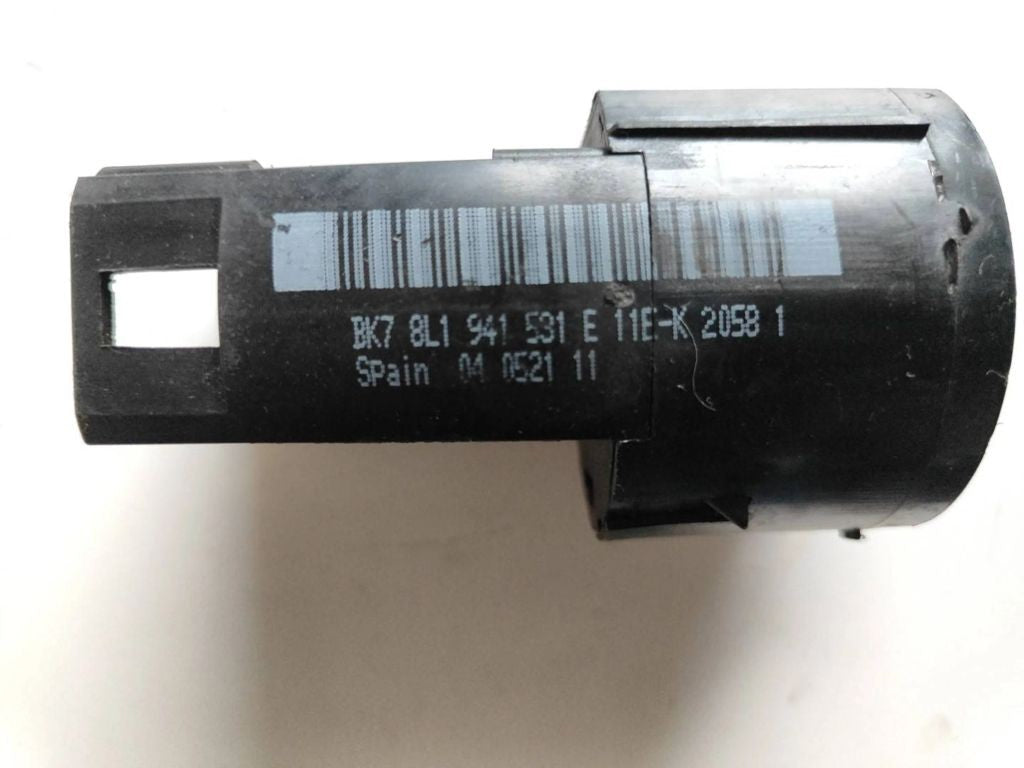 Audi A3 S3 8L 1998 Light switch 8L1941531E 