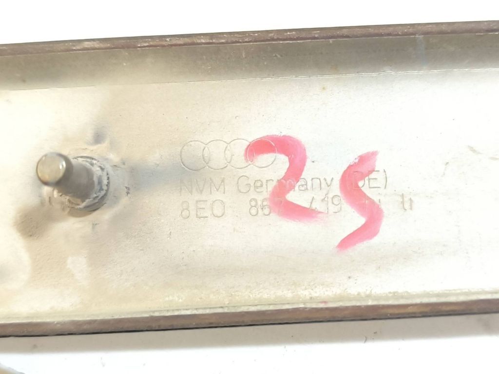 Audi A4 S4 B6 8E 8H 2002 rear left door card wood trim 8E0867419 