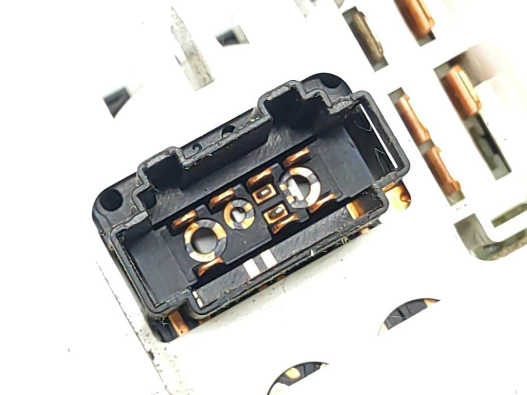 Volkswagen Golf IV 1998 AC heater control switch trim 1J0820045F 