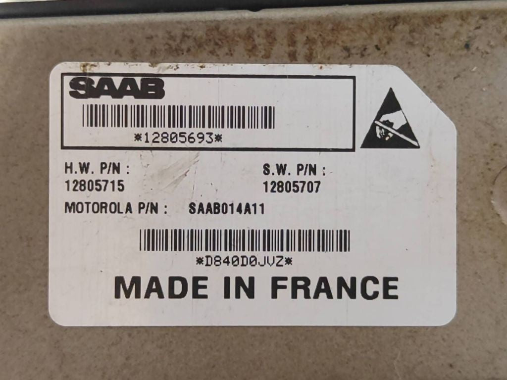 Saab 9-3 Ver1 2005 Electric window control switch 12805693 